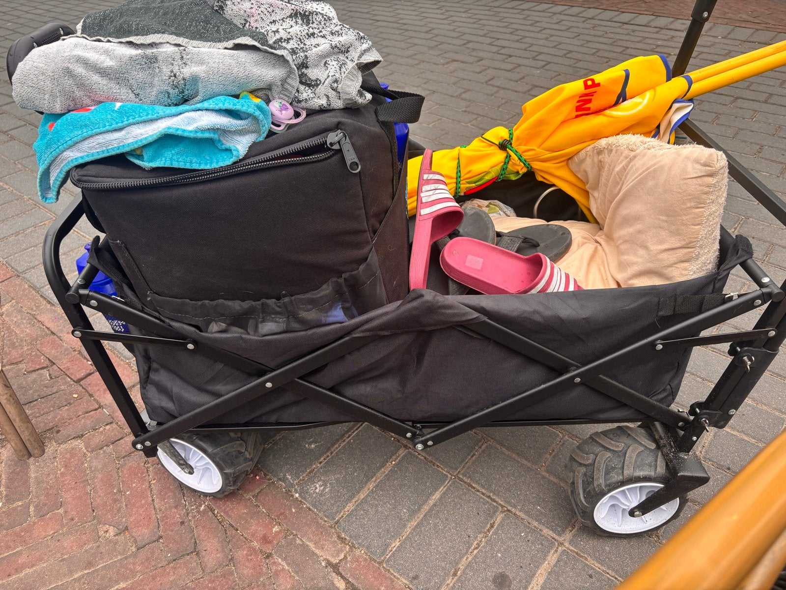 Bolderkar, Caravans en Kamperen, Bolderkarren, Ophalen, Opvouwbaar, Zo goed als nieuw