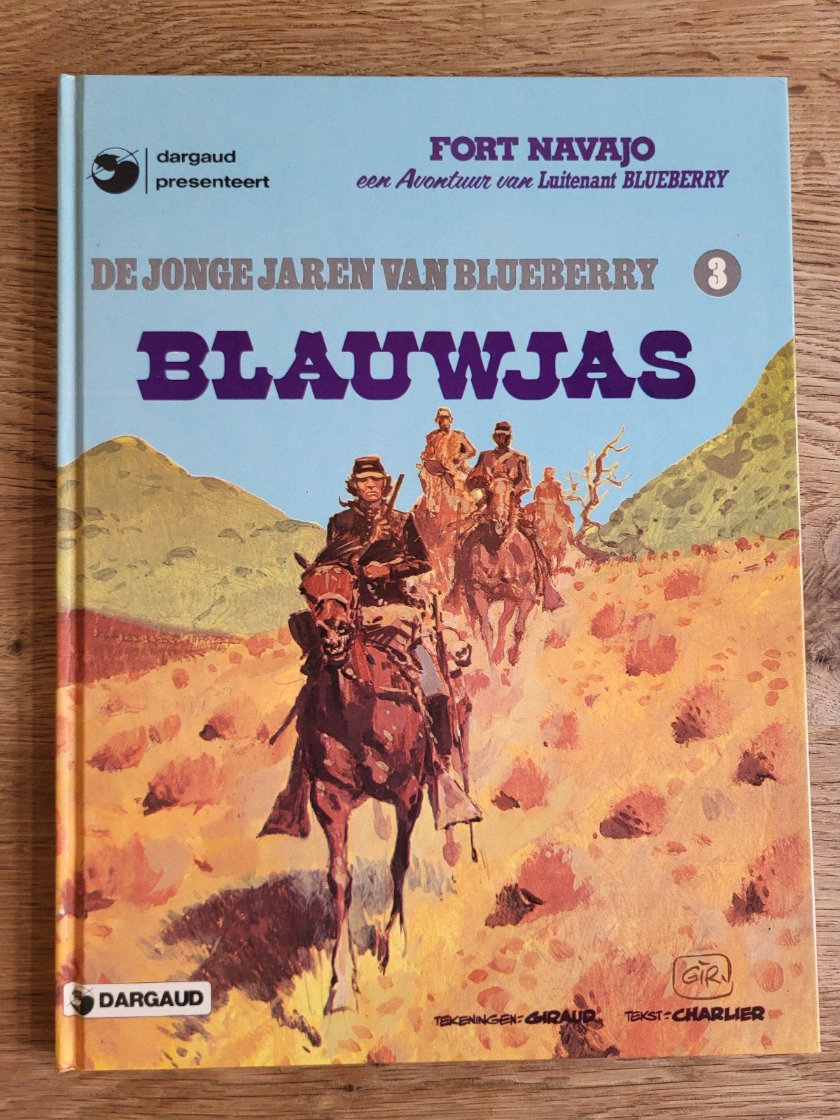 De Jonge Jaren van Blueberry - Blauwjas (Hardcover), Ophalen of Verzenden