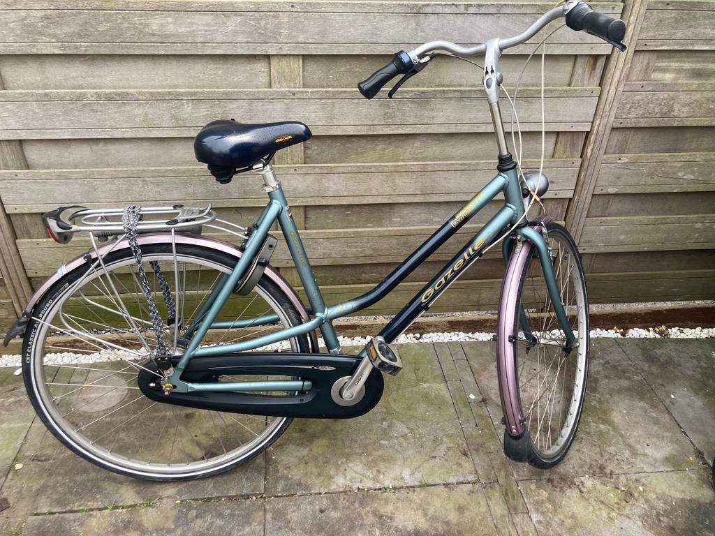 Gazelle Orange / Oversized Aluminium damesfiets, Fietsen en Brommers, Fietsen | Dames | Damesfietsen, Ophalen, Gebruikt, Velgrem