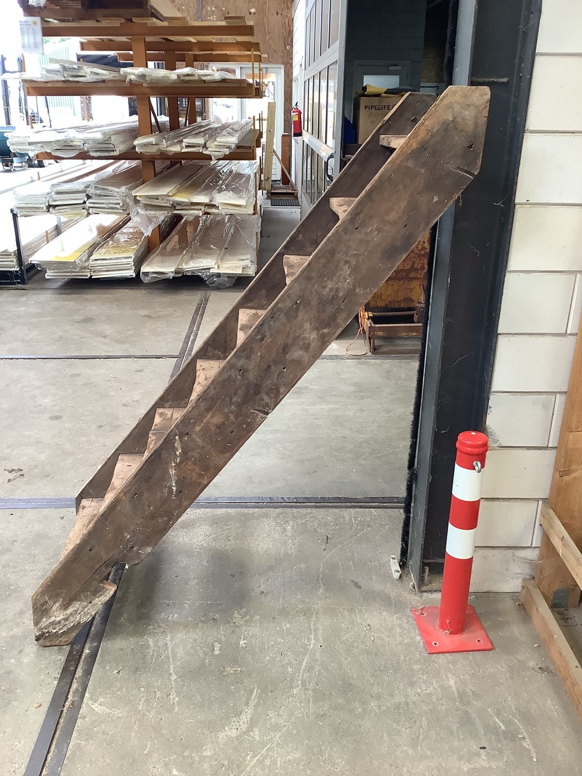 Keldertrap, Doe-het-zelf en Verbouw, Ladders en Trappen, Ophalen, Gebruikt, ., Minder dan 2 meter