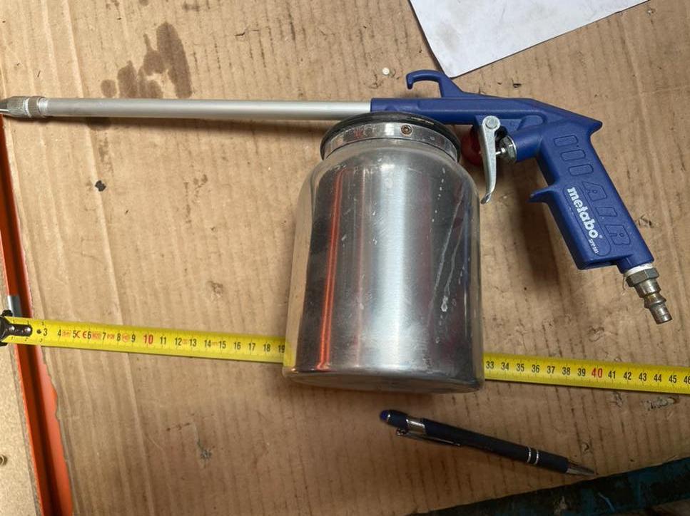 Metabo AIR SPP 161 verfspuit met beker, Ophalen, Nieuw