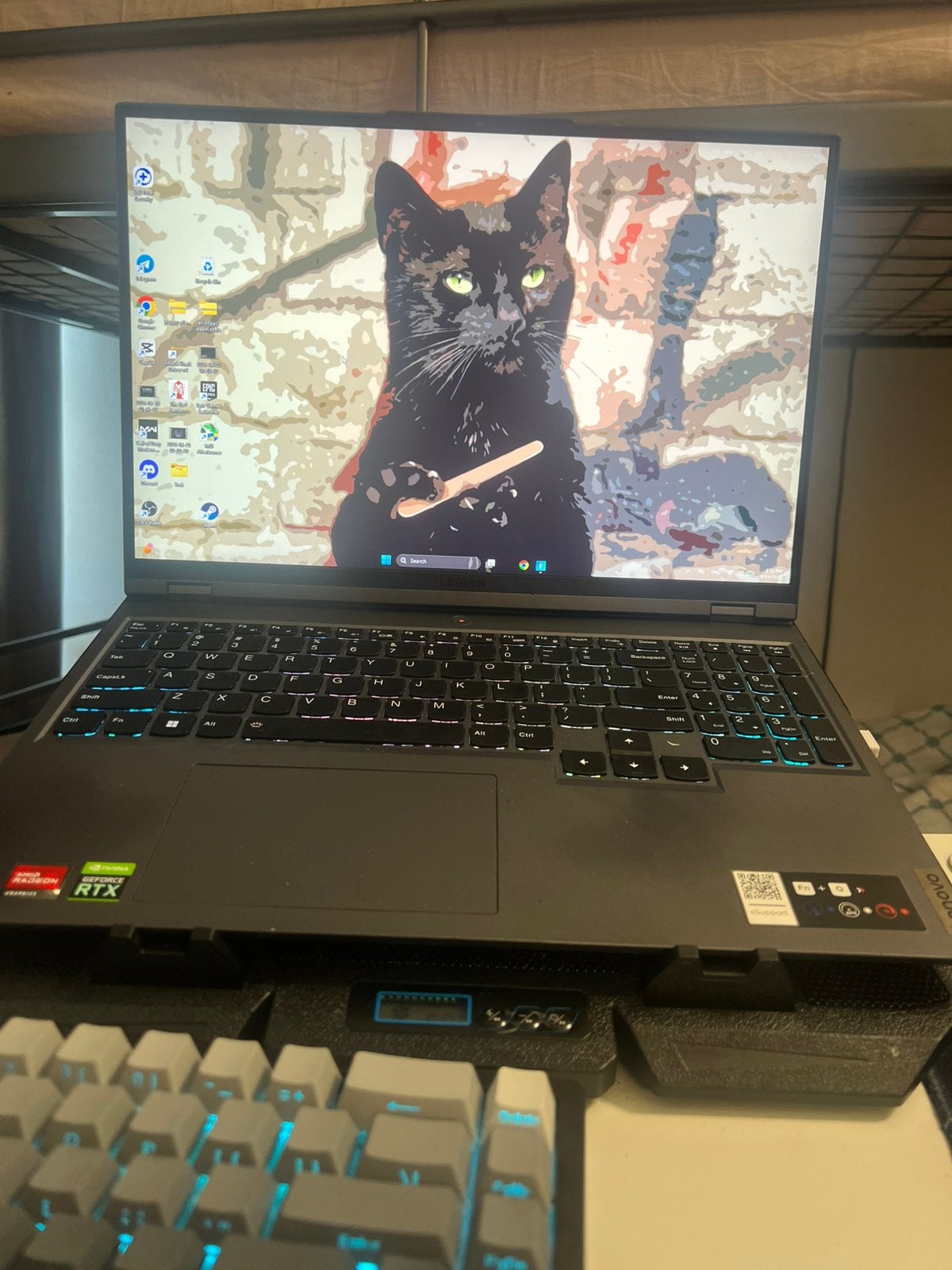 Lenovo Legion 5 Pro – RTX 3070 / Ryzen 7 5800H / 32GB RAM 1T, Computers en Software, Windows Laptops, Ophalen of Verzenden, Zo goed als nieuw