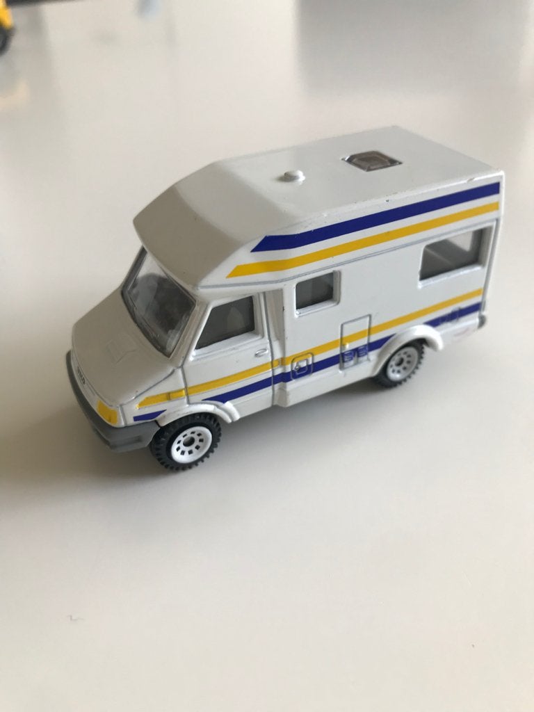 Siku Iveco Daily wohnmobil camper, Ophalen of Verzenden, Gebruikt, Bus of Vrachtwagen