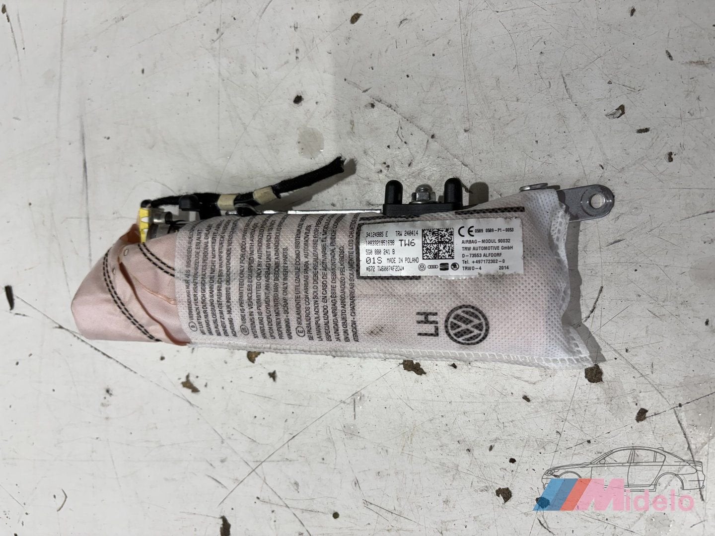 VW GOLF VII STOEL AIRBAG LINKS 5G0880241B, Gebruikt, -, Volkswagen, -