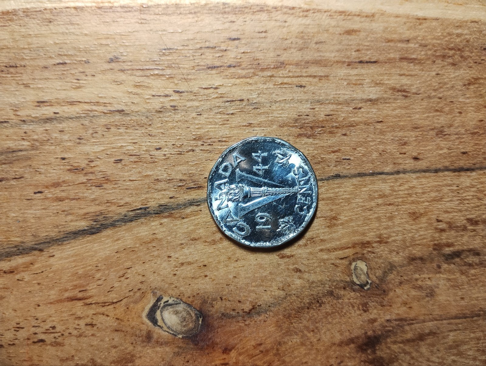 Canadese 5 cent munt 1944 - George VI (M-0062), Ophalen of Verzenden