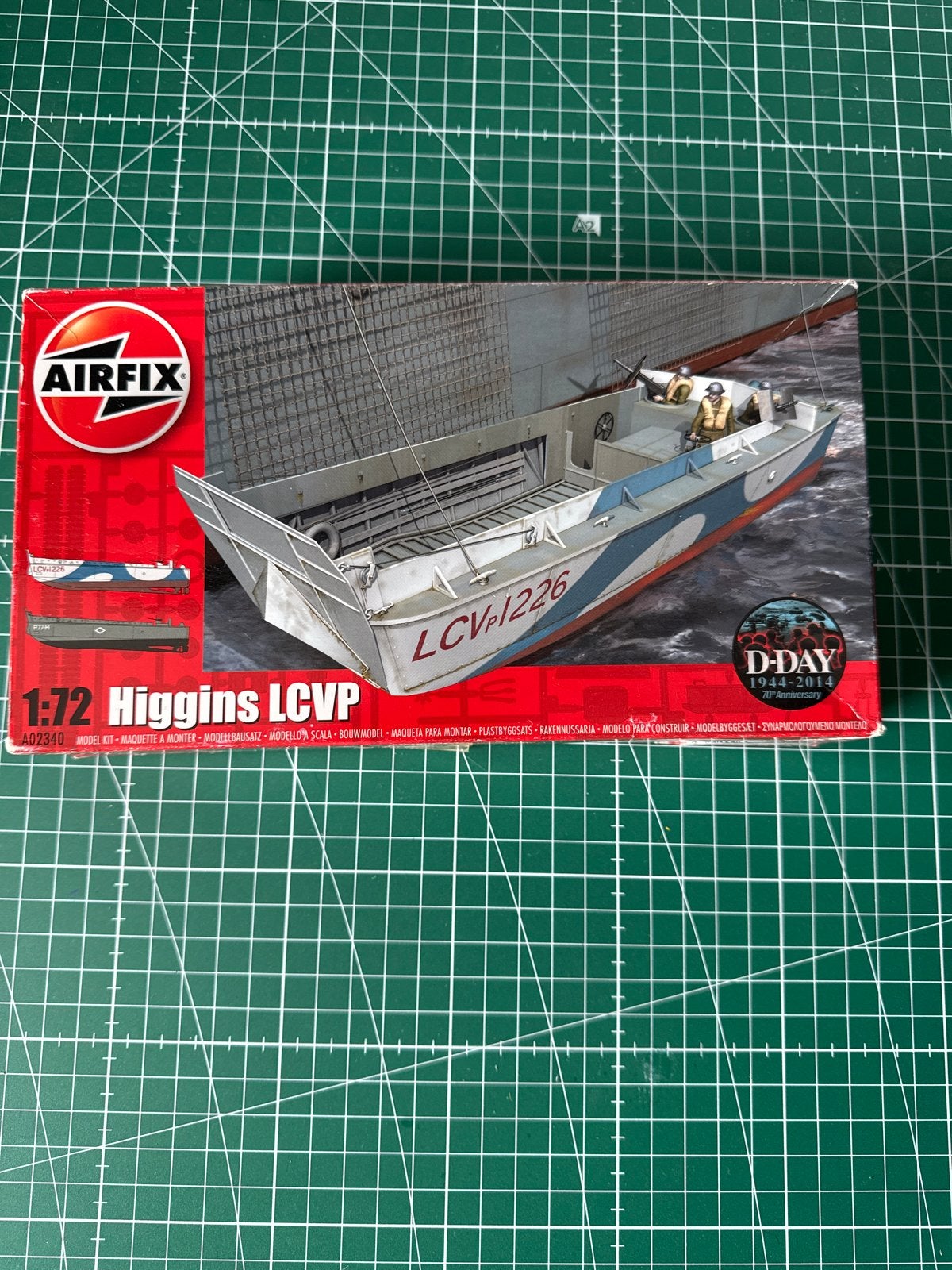 Airfix Higgins LCVP 1:72 Modelbouwkit D-Day, Ophalen of Verzenden, Nieuw, 1:50 tot 1:200, Airfix