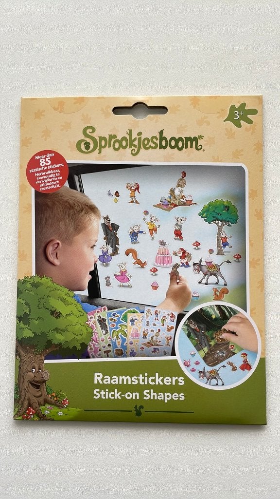 Efteling Sprookjesboom Raamstickers, Ophalen of Verzenden, Nieuw, Gebruiksvoorwerp