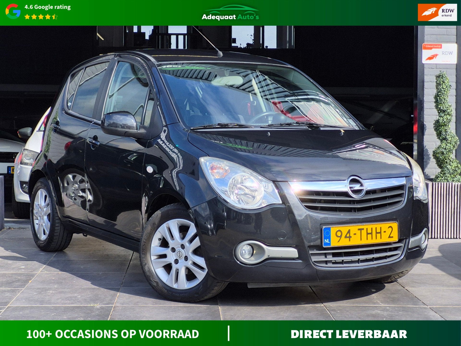 Opel Agila 1.0 Edition|1e eig|NAP|Airco|El.Ramen|APK, Auto's, Opel, Euro 5, Stof, Met garantie (alle), Origineel Nederlands