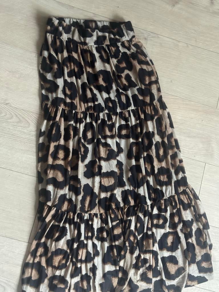 Nieuwe Eksept rok met luipaardprint, maat S/M, Kleding | Dames, Rokken, Overige kleuren, Nieuw, Ophalen of Verzenden, Maat 36 (S)