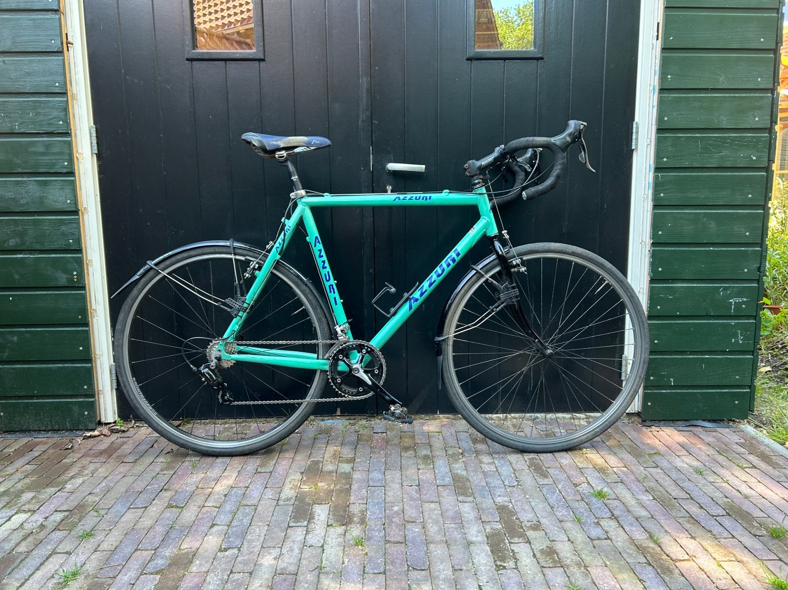 Azzuri fiets, Minder dan 10 versnellingen, Gebruikt, Aluminium, Ophalen