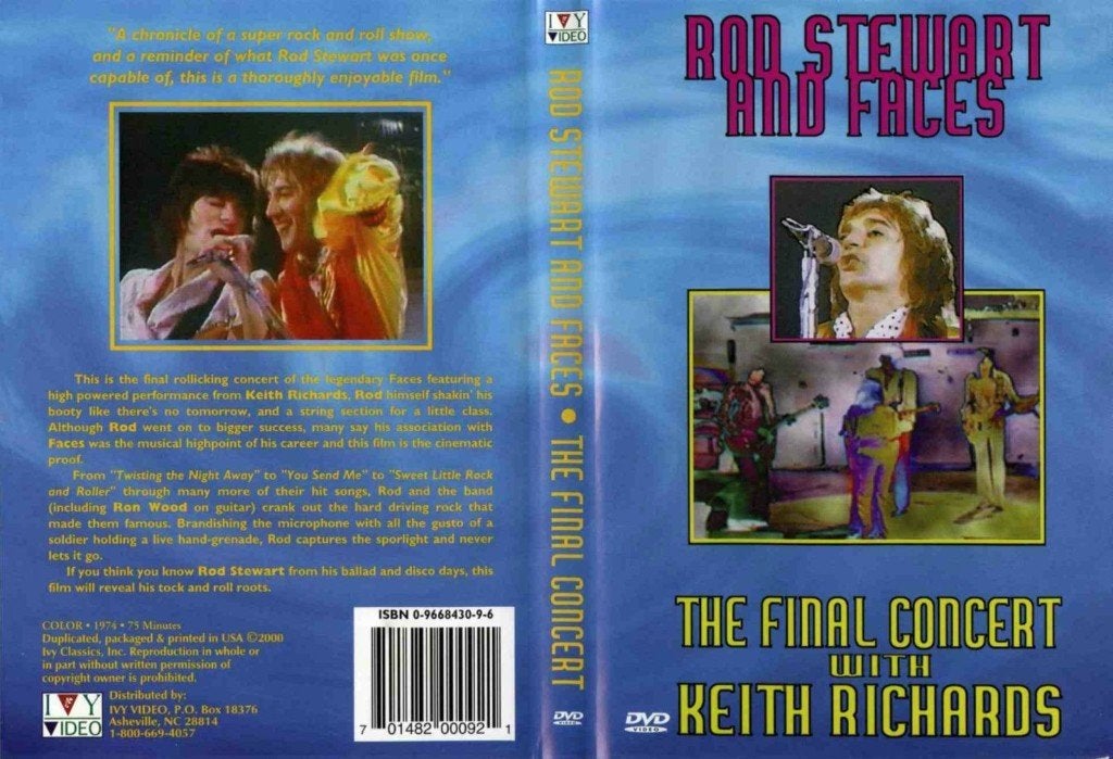 Rod Stewart &  the Faces the final concert (1974), Alle leeftijden, Verzenden, Nieuw in verpakking, Concert