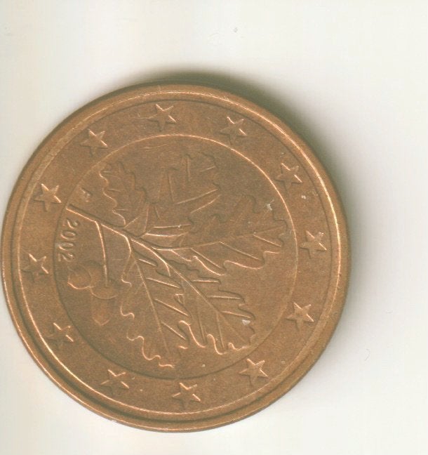5 cent 2002 f duitsland, Verzenden, Duitsland