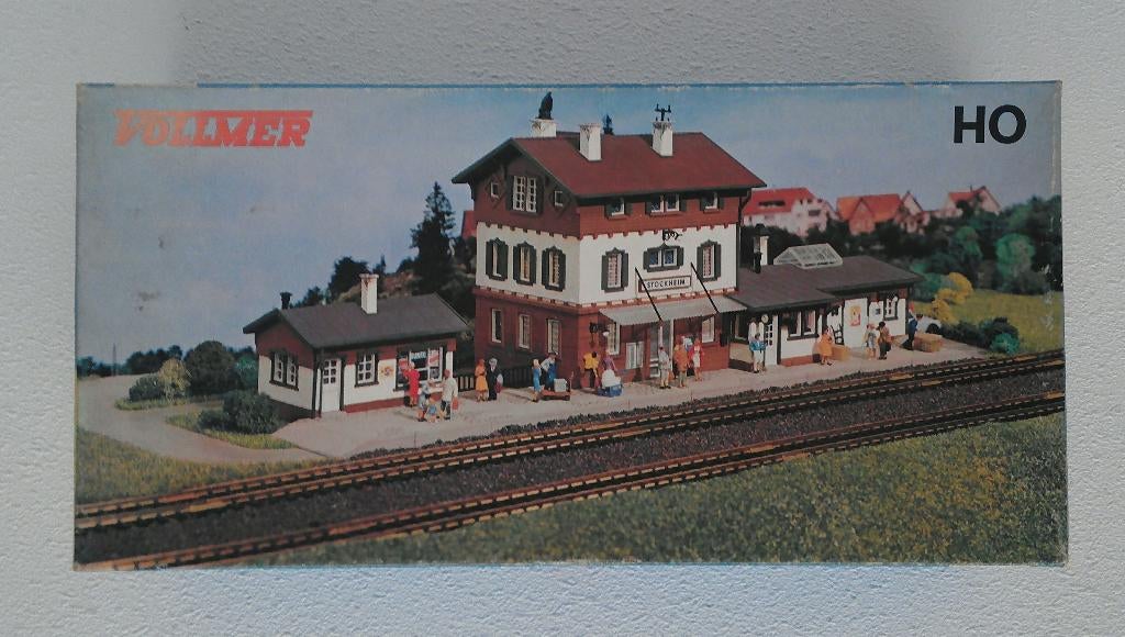 Vollmer 3508B Bahnhof Stockheim, Overige merken, Gelijkstroom of Wisselstroom, Brug, Tunnel of Gebouw, Ophalen of Verzenden