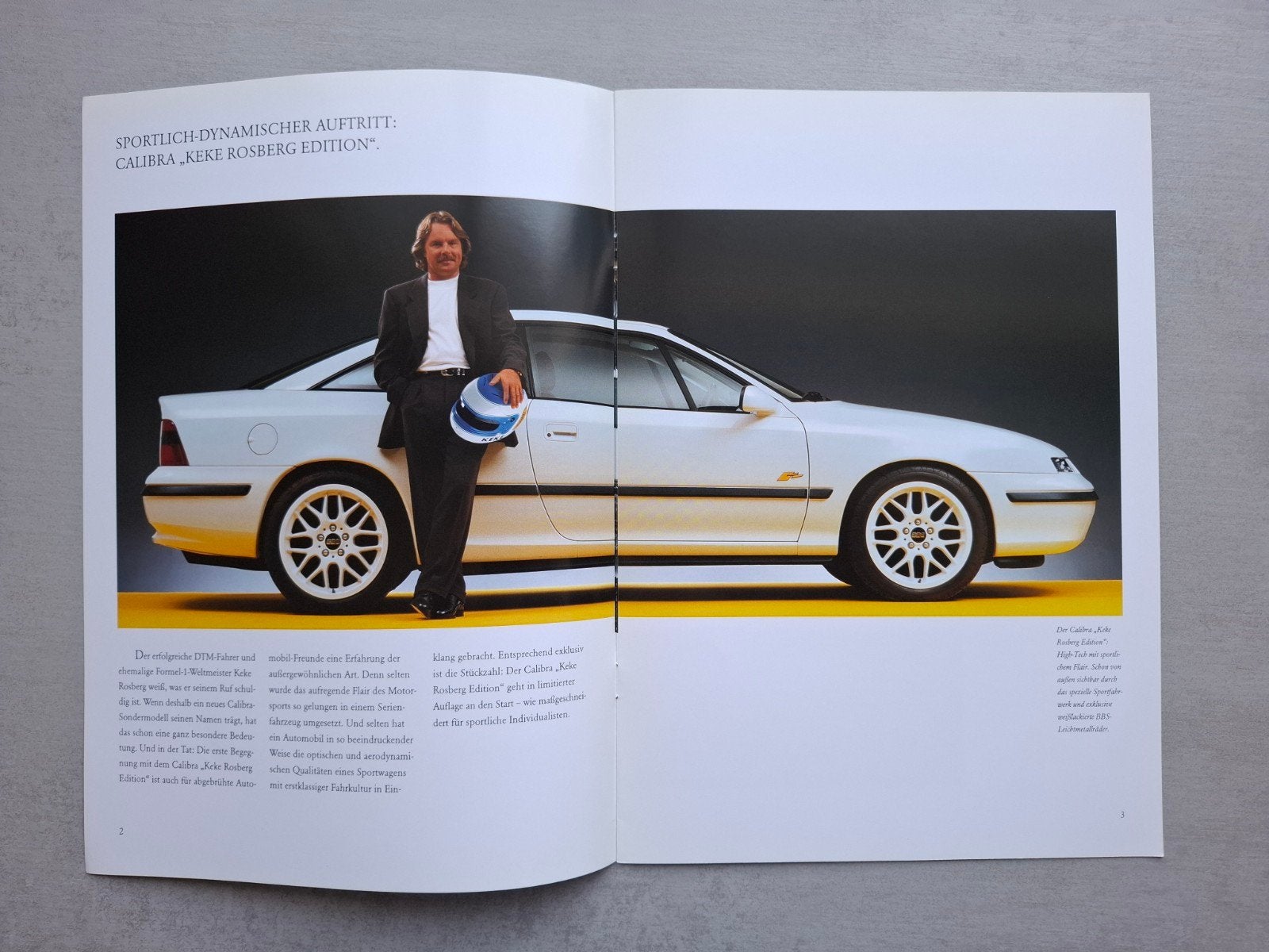 Opel Calibra "Keke Rosberg" Edition - 1994, Ophalen of Verzenden, Zo goed als nieuw, Opel