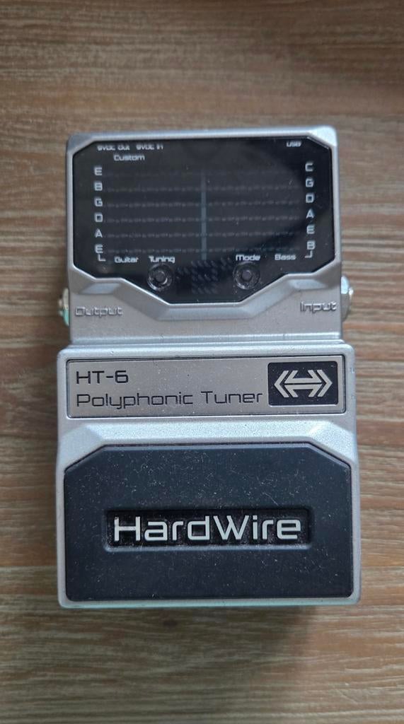 Digitech Hardwire HT-6 Polyphonic Pedaltuner, Ophalen of Verzenden, Zo goed als nieuw