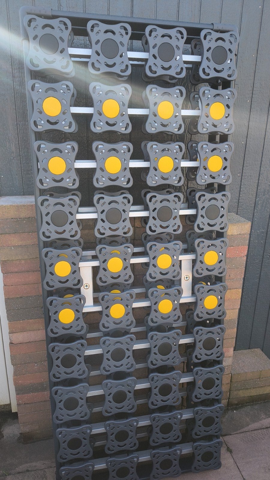 Schotel Lattenbodem 2x 80x200 cm, Ophalen, Gebruikt, Tweepersoons, 80 cm