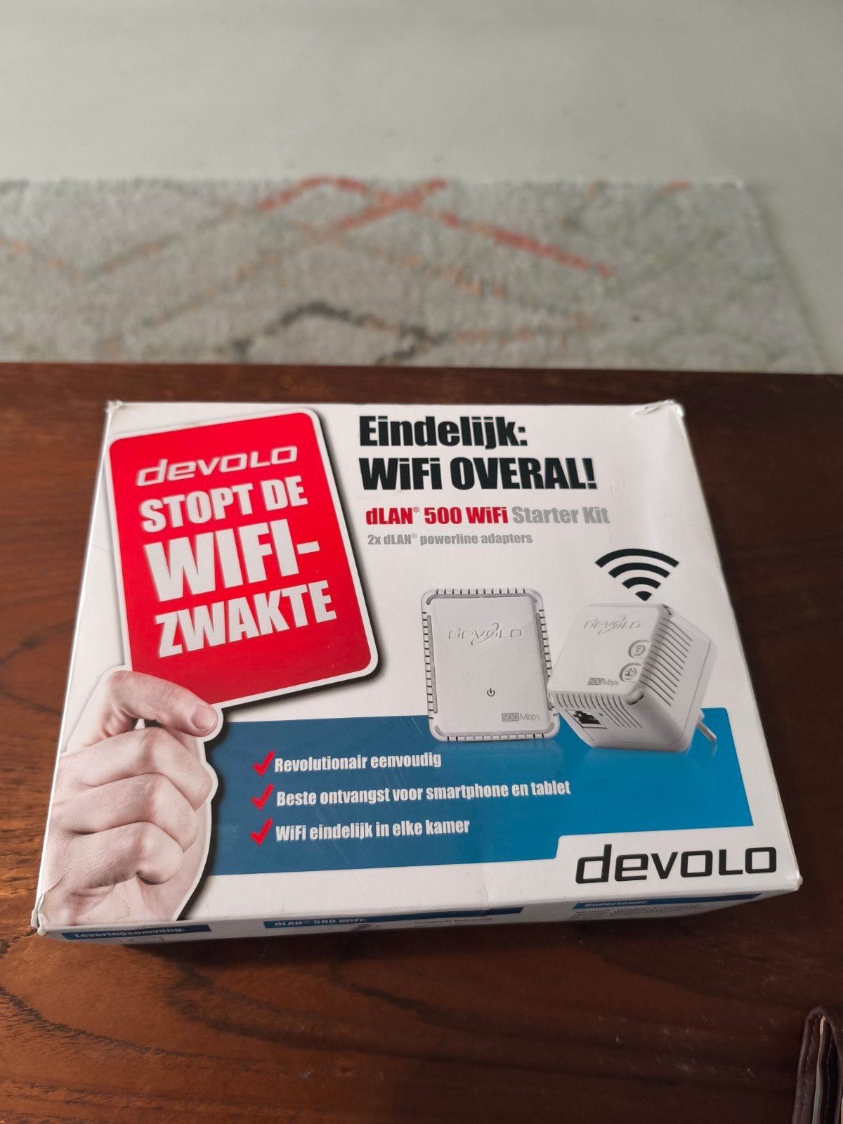 Powerline adapters Devolo dLAN 500 WiFi,, Ophalen of Verzenden
