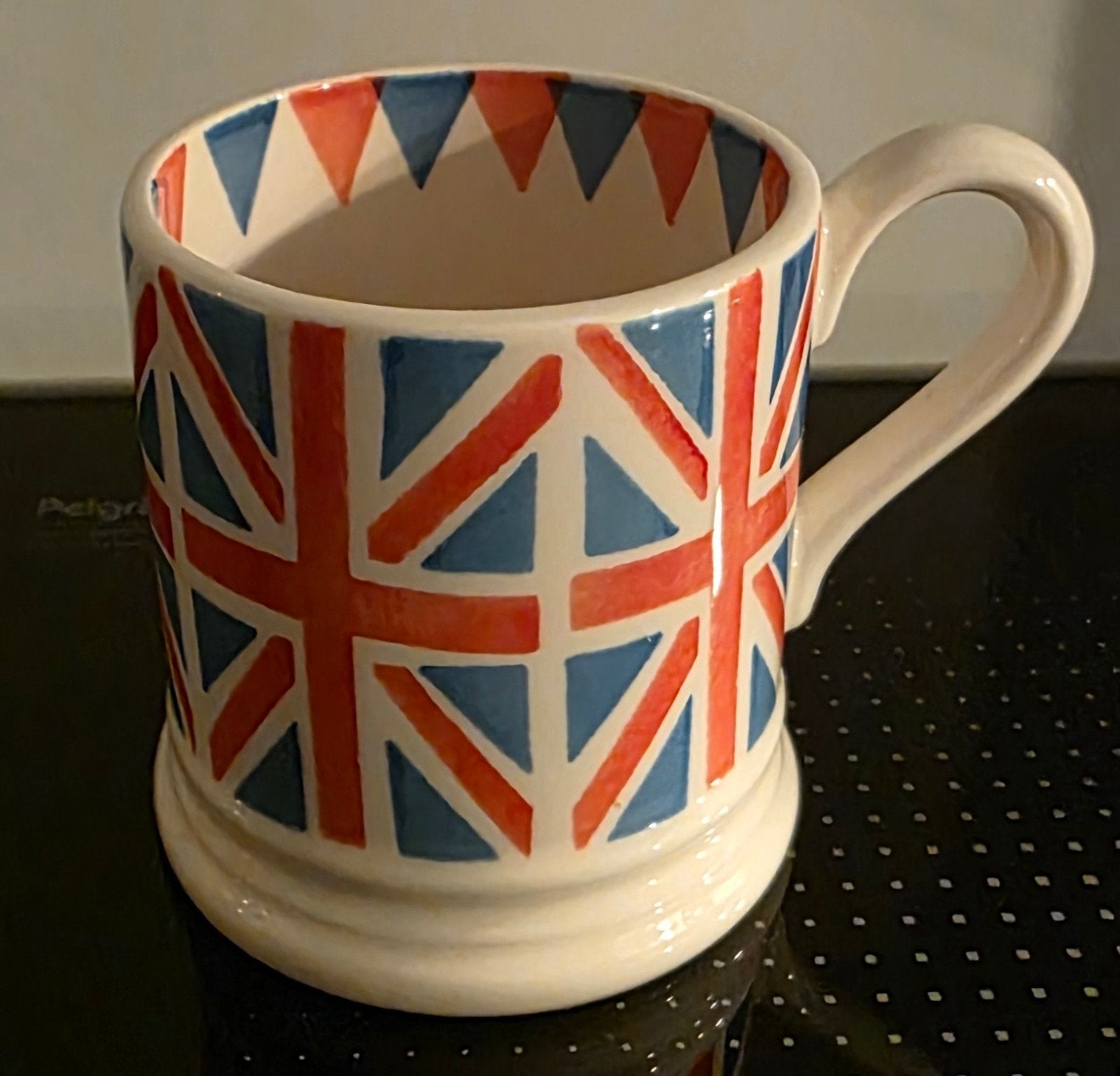 Emma Bridgewater mok  1/2 pint,  Engelse vlag (Union Jack), Ophalen of Verzenden
