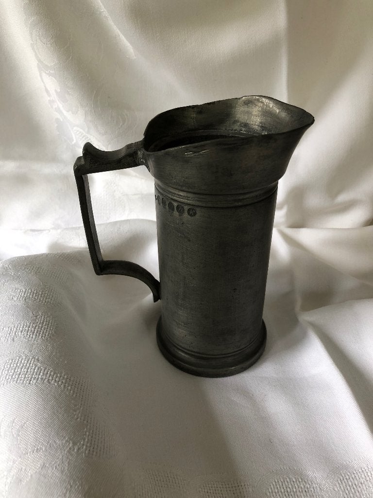 Tinnen kan 1893, Antiek en Kunst, Ophalen of Verzenden