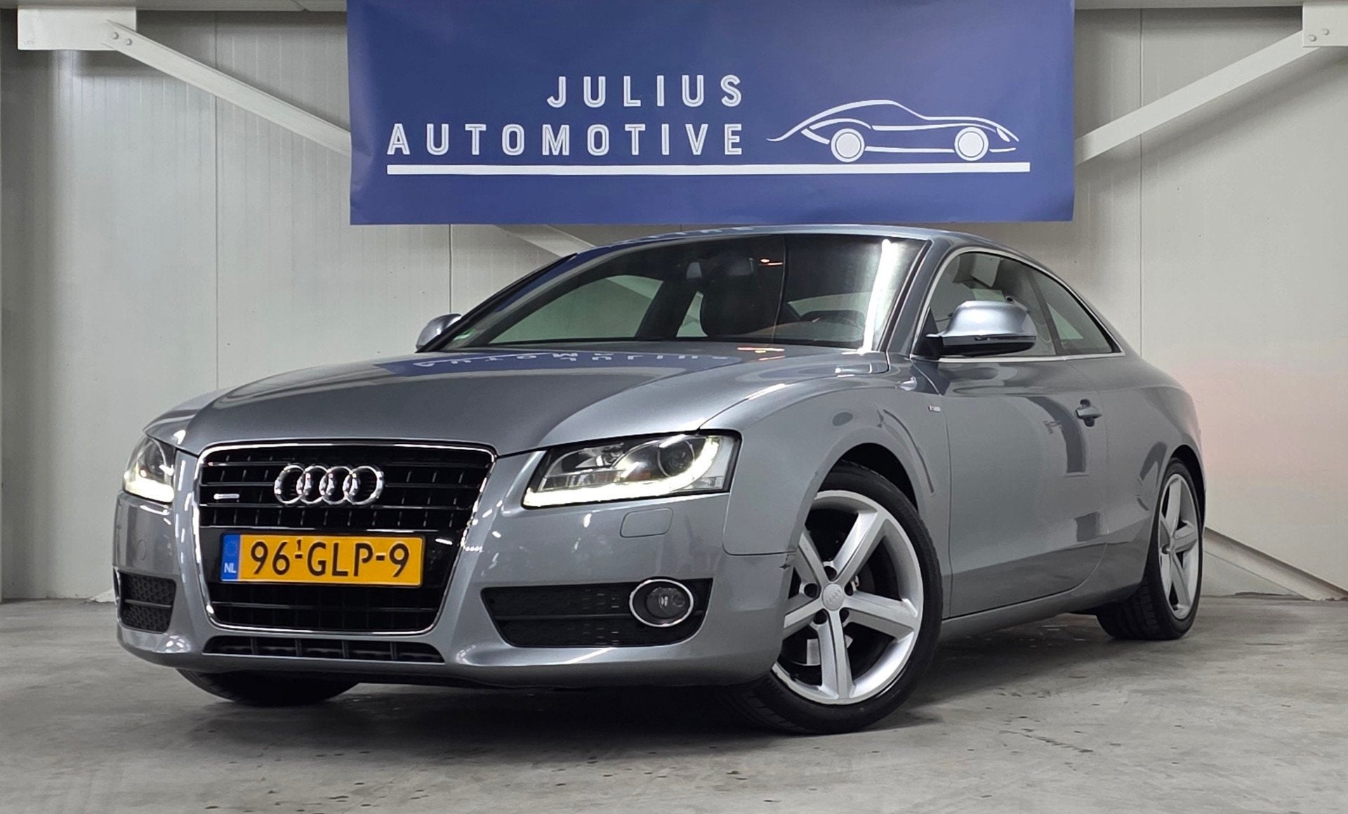 Audi A5 Coupé 3.2 FSI Quattro Pro Line 265PK 13 Jaar 1 Eige, Auto's, Automaat, Gebruikt, Zwart, 4 stoelen