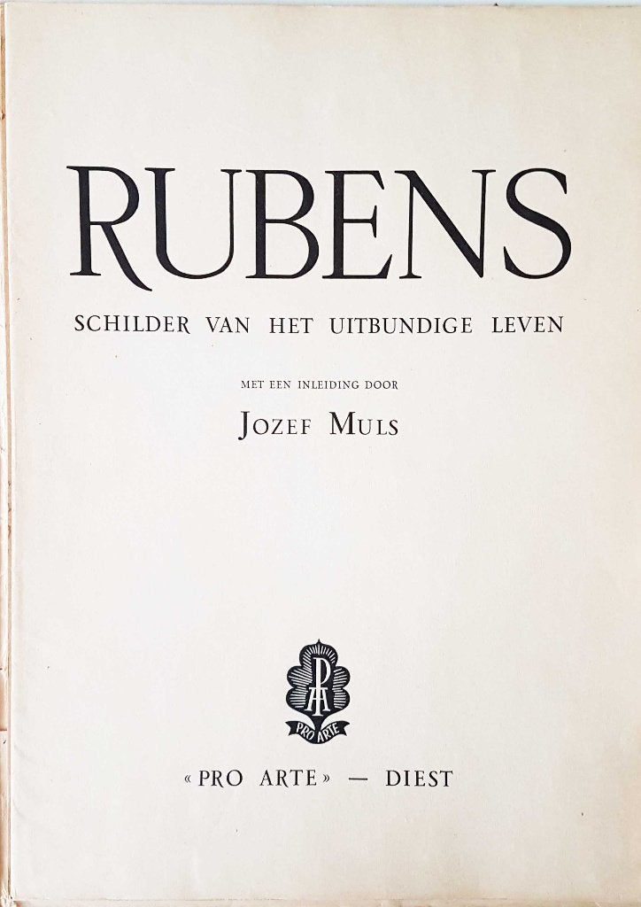 Rubens (antieke map met antieke prenten), Ophalen of Verzenden