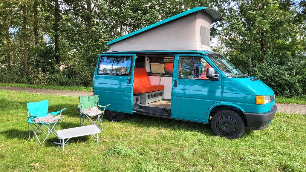 VW T4 Westfalia 2.4D camper groot onderhoud, nieuwe apk, Caravans en Kamperen, Chemisch toilet, Buscamper of Camperbus, Volkswagen