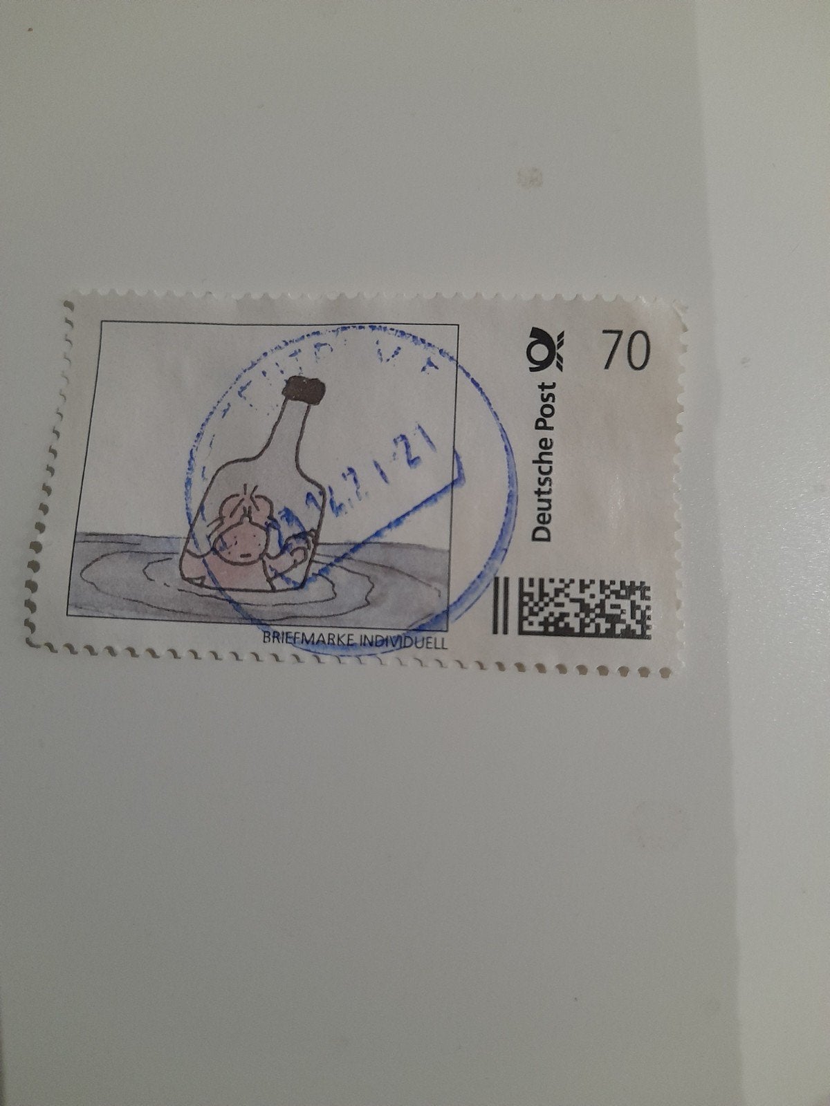 Persoonlijke zegel Duitsland, Postzegels en Munten, Postzegels | Europa | Duitsland, Ophalen of Verzenden, 1990 tot heden