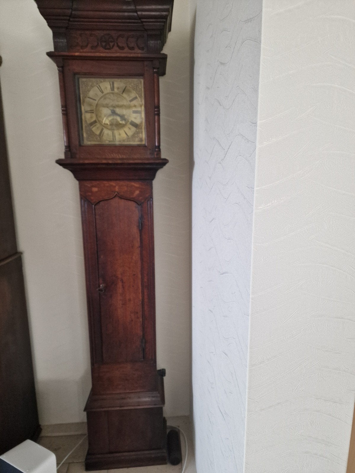 staand uurwerk in goede staat, Ophalen