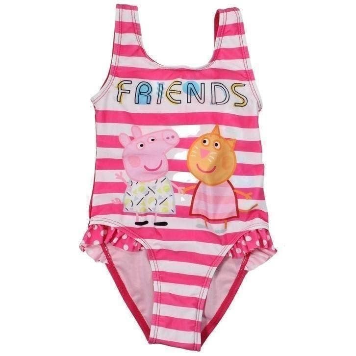 Peppa Pig badpak roze - Maat 92/98 - 104/110 - 116/128, Maat 104, Meisje, Badpak, Nieuw