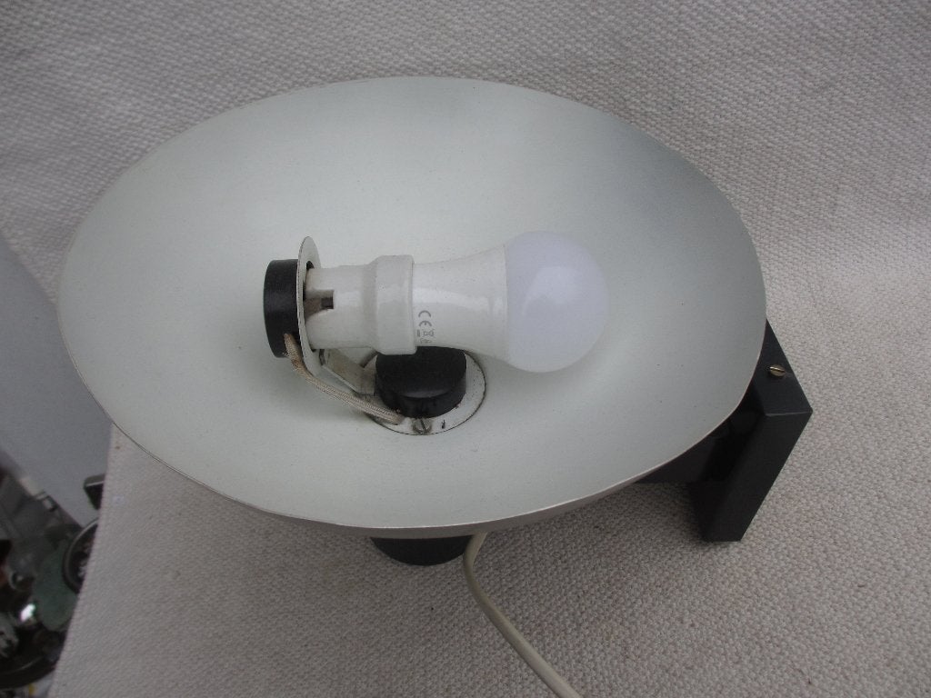 Vintage design Philips ND60D wandlamp, Louis Kalff ,ca 1960, Huis en Inrichting, Gebruikt, Meerkleurig, Met schakelaar, Metaal