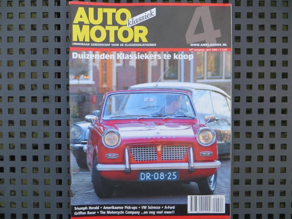 Auto Motor Klassiek 4 2004 Triumph Herald, VW Scirocco TS, Ophalen of Verzenden, Nieuw, Volkswagen