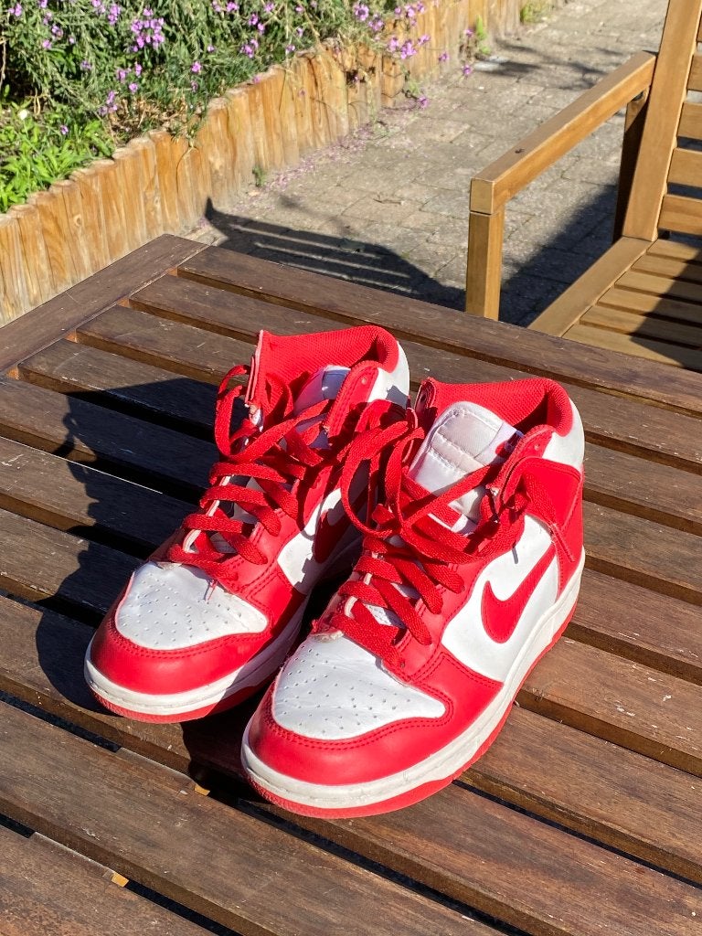 Nike sneakers maat 38,5, Nike, Ophalen of Verzenden, Rood, Sneakers of Gympen