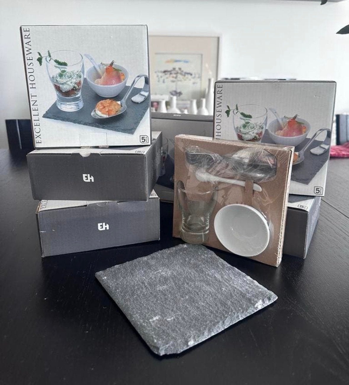 Excellent Houseware 5-delig Amuse Set, Overige typen, Nieuw, Ophalen of Verzenden, Meerkleurig