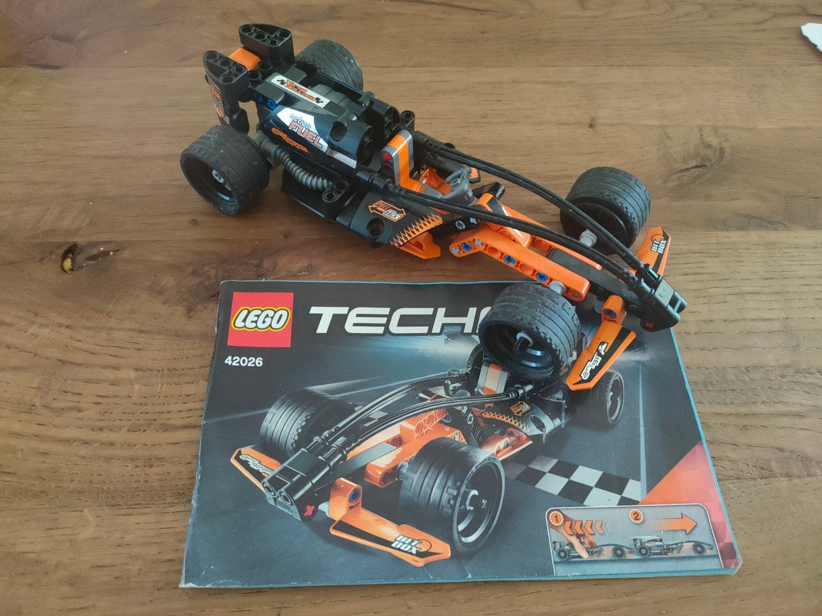 Lego Technic set 42026 Black Champion Racer - Zwarte Racewag, Lego, Ophalen of Verzenden, Zo goed als nieuw, Technic