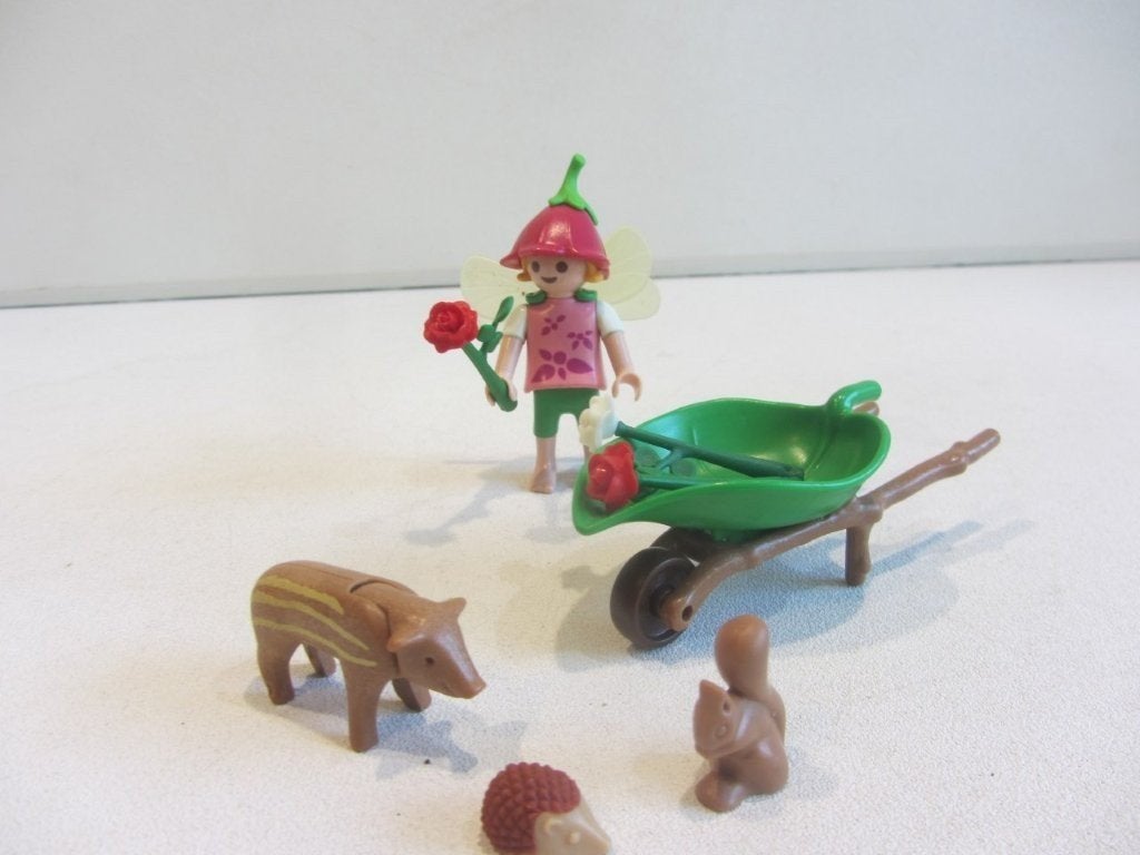 Playmobil Bloemenelfje met bos dieren – 4751, Ophalen of Verzenden, Gebruikt, Losse onderdelen