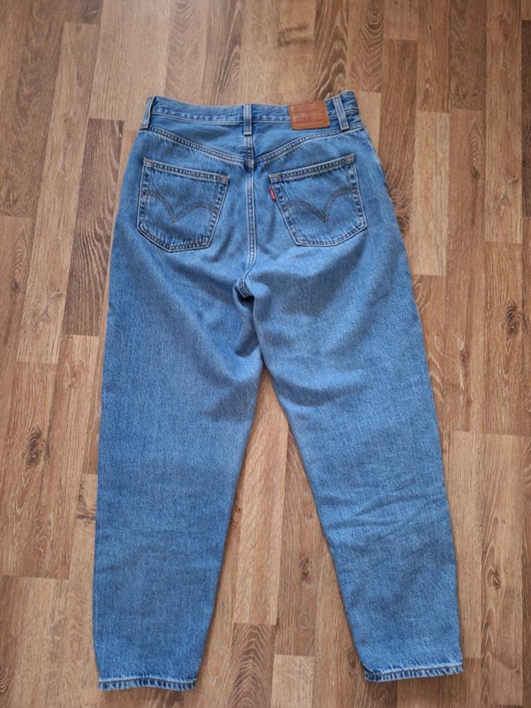 Levi's High Loose Taper Jeans W27 - Zo goed als nieuw, Blauw, Ophalen of Verzenden, Zo goed als nieuw, W27 (confectie 34) of kleiner