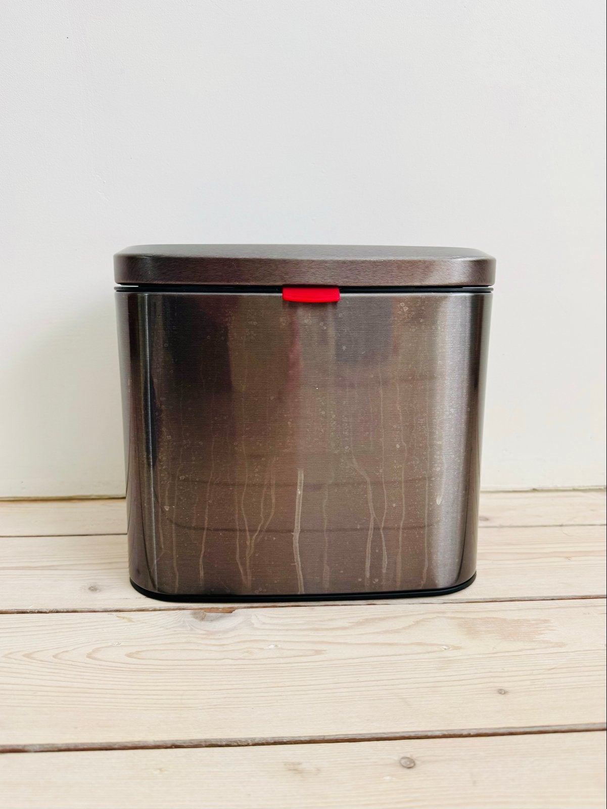 Aanrecht Afvalbakje Compost - 3 Liter – Donkergrijs, Huis en Inrichting, Woonaccessoires | Prullenbakken, Gebruikt, Met pedaal