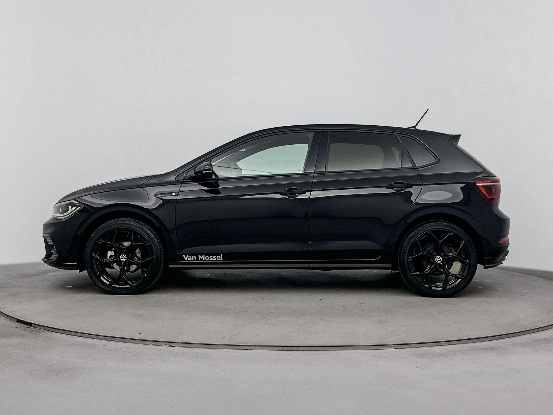 Volkswagen Polo 1.0 TSI R-Line Edition | 18 Inch Zwarte Velg, Auto's, 12 maanden, Stof, Automatische klimaatregeling, Euro 6