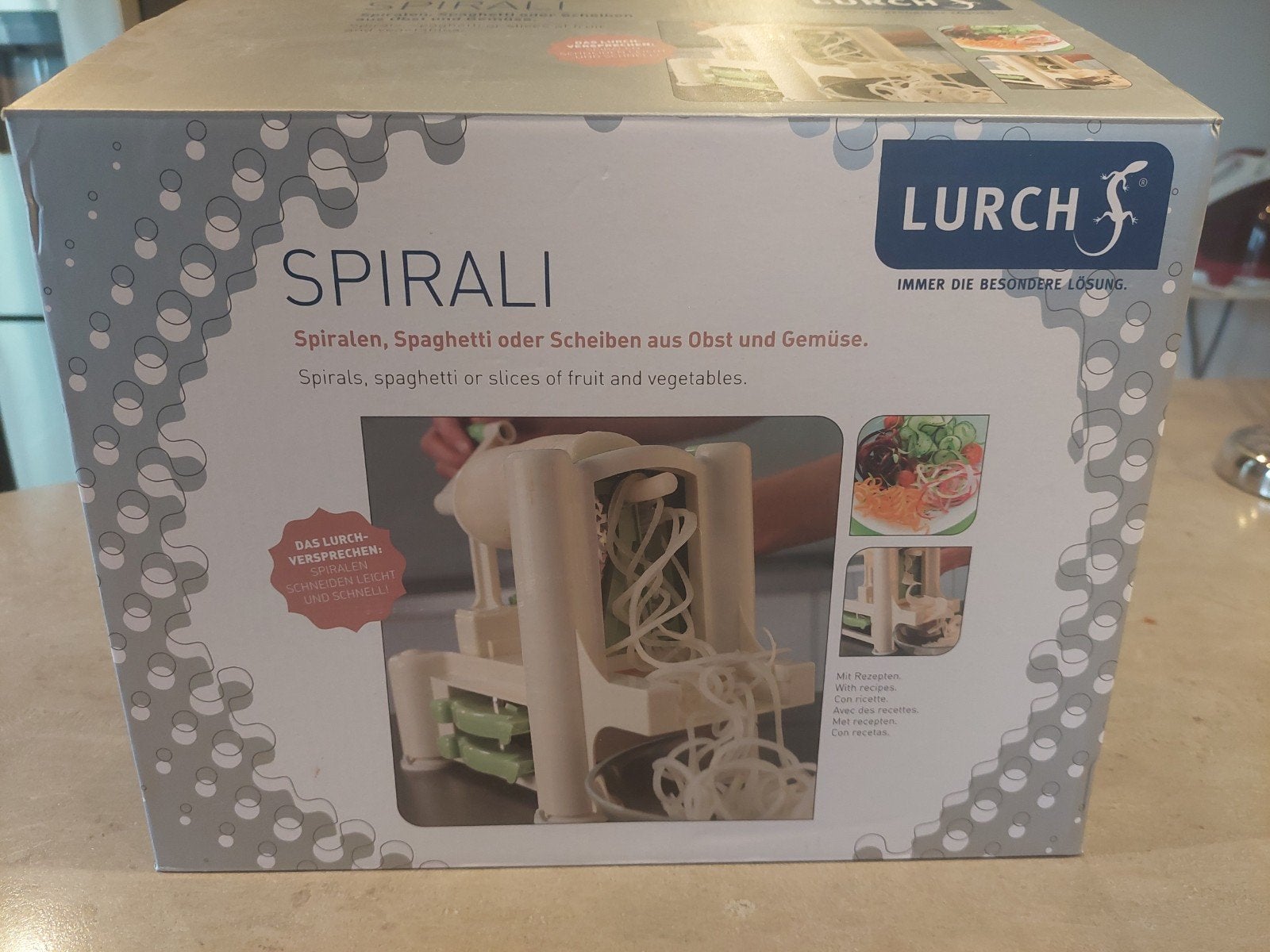 Lurch Spirali spiraalsnijder voor groenten en fruit, Ophalen, Kunststof, Wit, Overige merken