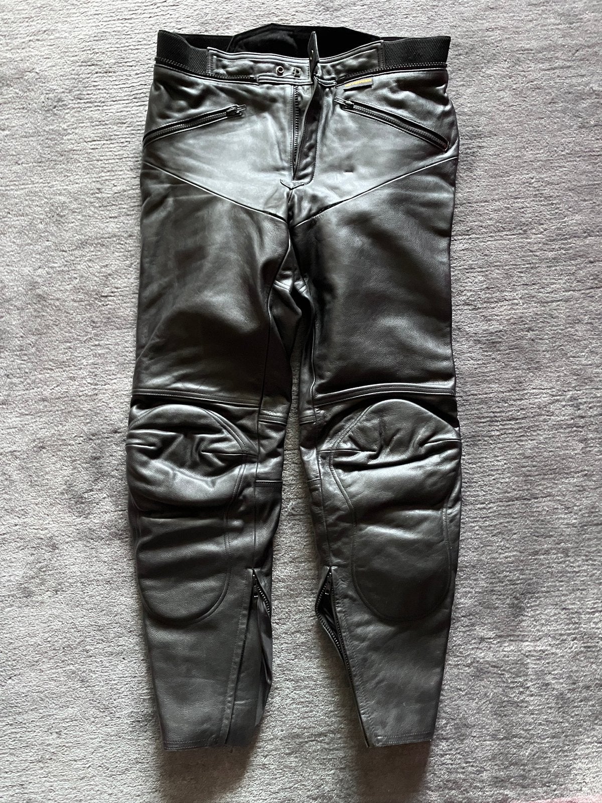Revenger lederen motor broek maat 54, Ophalen of Verzenden, Tweedehands, Heren, Broek | leer