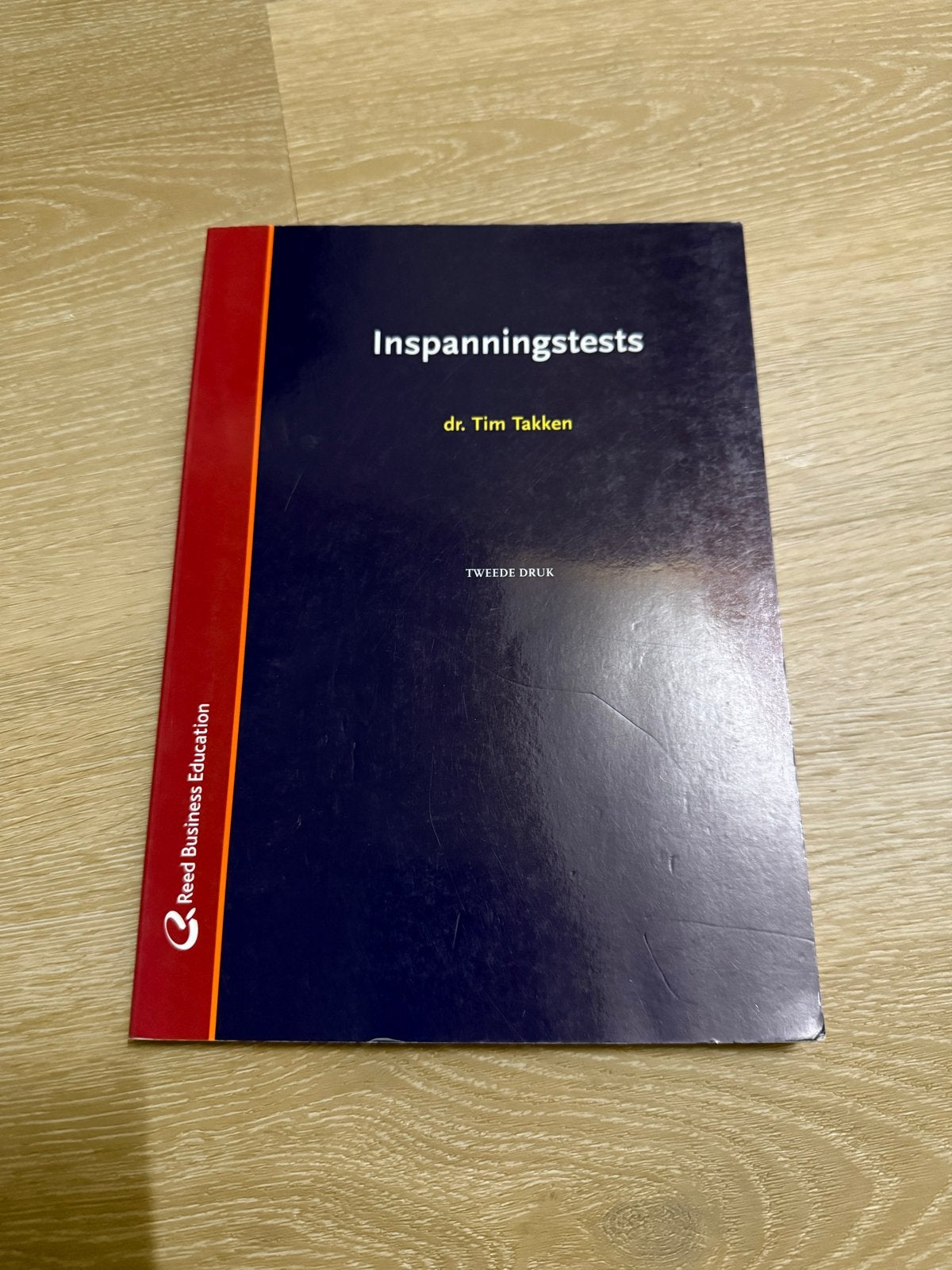 Boek: Inspanningstests - dr. Tim Takken (Goede staat), Verzenden, Beta, Zo goed als nieuw, HBO