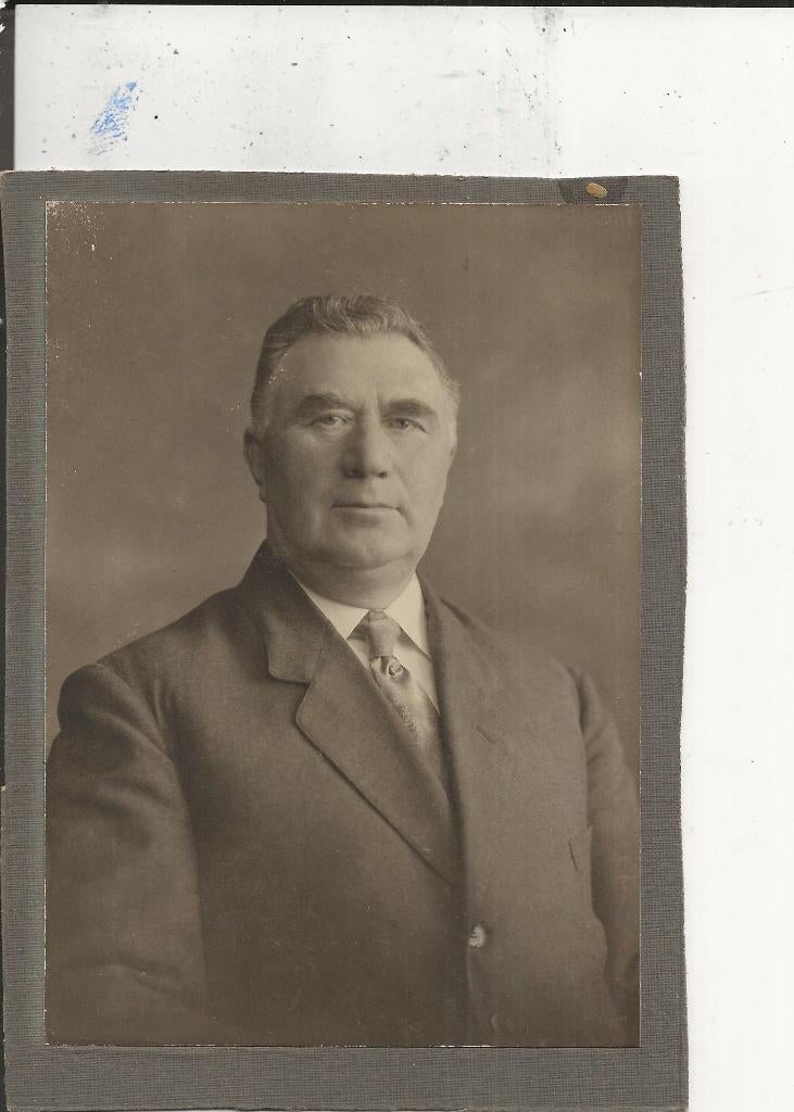 Kwintsheul LJ Duyvestein Voorzitter Veiling Kabinetsfoto, Verzamelen, Ansichtkaarten | Nederland, Ophalen of Verzenden, Ongelopen
