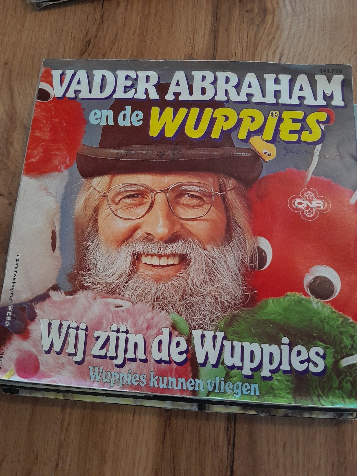Vader abraham 7inch wij zijn de wuppies, Cd's en Dvd's, Vinyl Singles, Ophalen of Verzenden, Zo goed als nieuw, Nederlandstalig