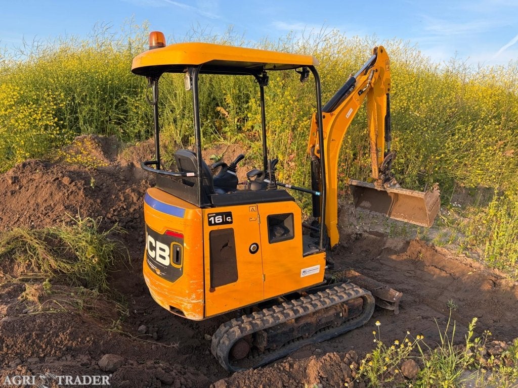 2022 JCB 16C-1 minigraver (1.250 uur!) OPRUIMING!, -, Niet opgegeven, Ophalen of Verzenden, Niet opgegeven