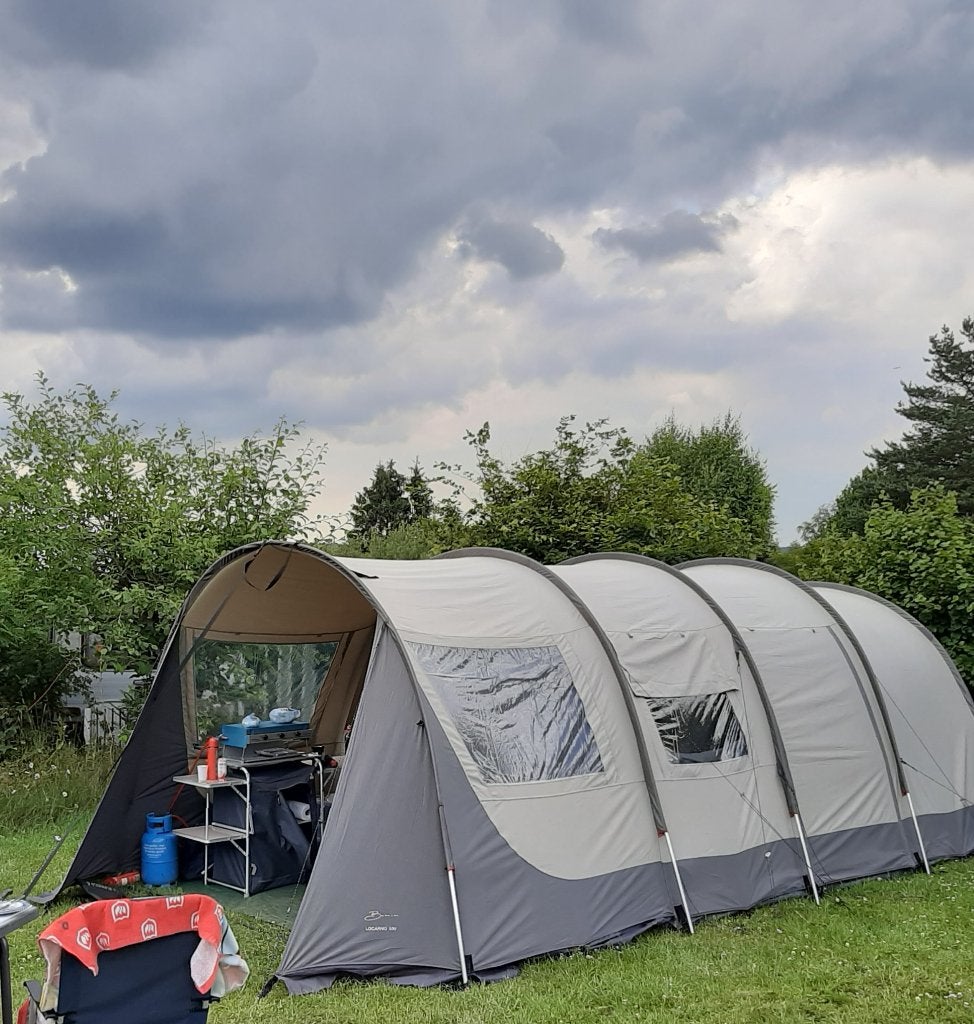 Bardani Locarno 330 tunneltent 4 personen, Ophalen, Gebruikt, Tot en met 4