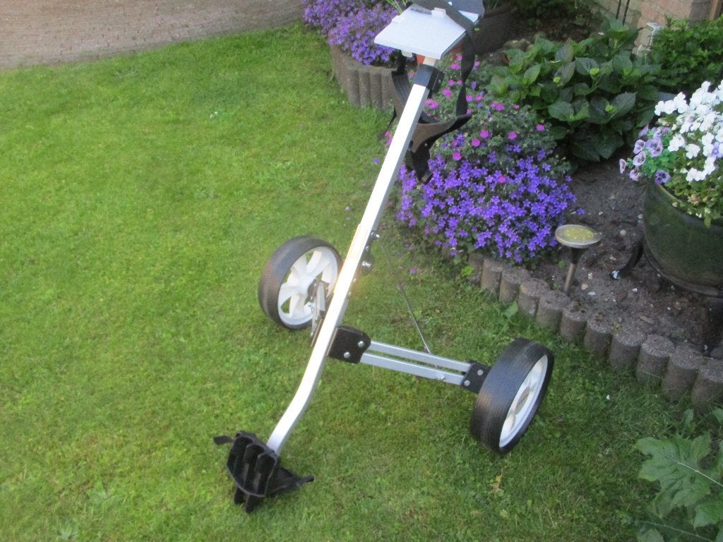Golftas wagentje,=v.a 45.00e, Sport en Fitness, Golf, Ophalen, Gebruikt, Golfkar, Overige merken