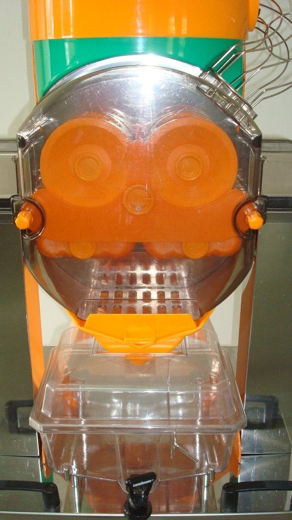 sinaasappelpers machine, Ophalen, Gebruikt, Elektrisch, Citruspers