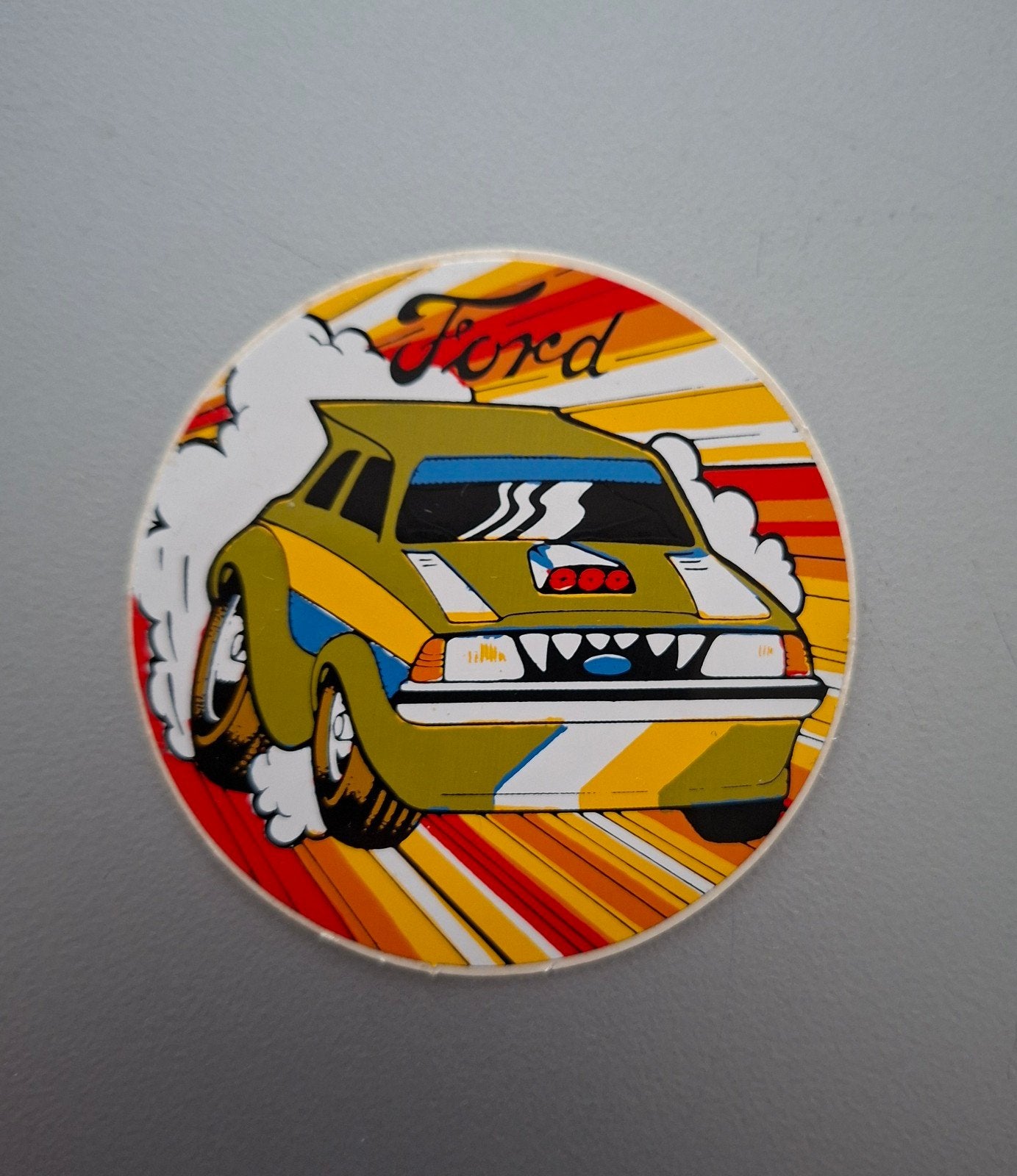 Vintage Ford Sticker - Uniek Design, Auto diversen, Autostickers, Verzenden