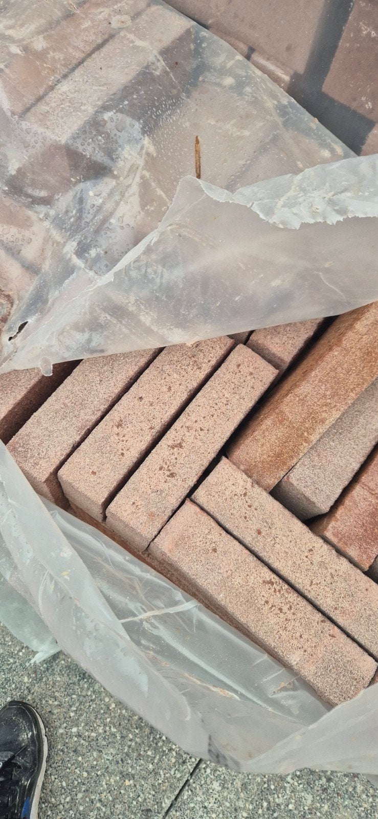 Nieuwe Oud Roze Waalformaat Metselstenen - 650 stuks, Ophalen