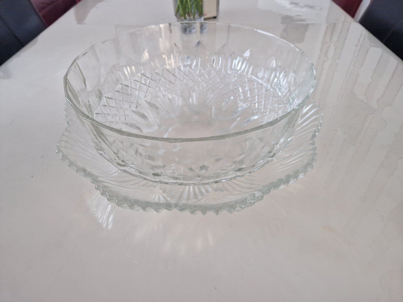 schalen, Ophalen, Rond, Glas
